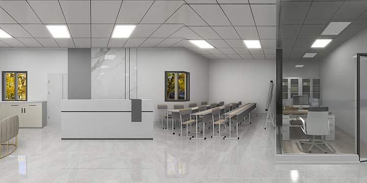 老班长设计-枫叶学校-装修设计方案