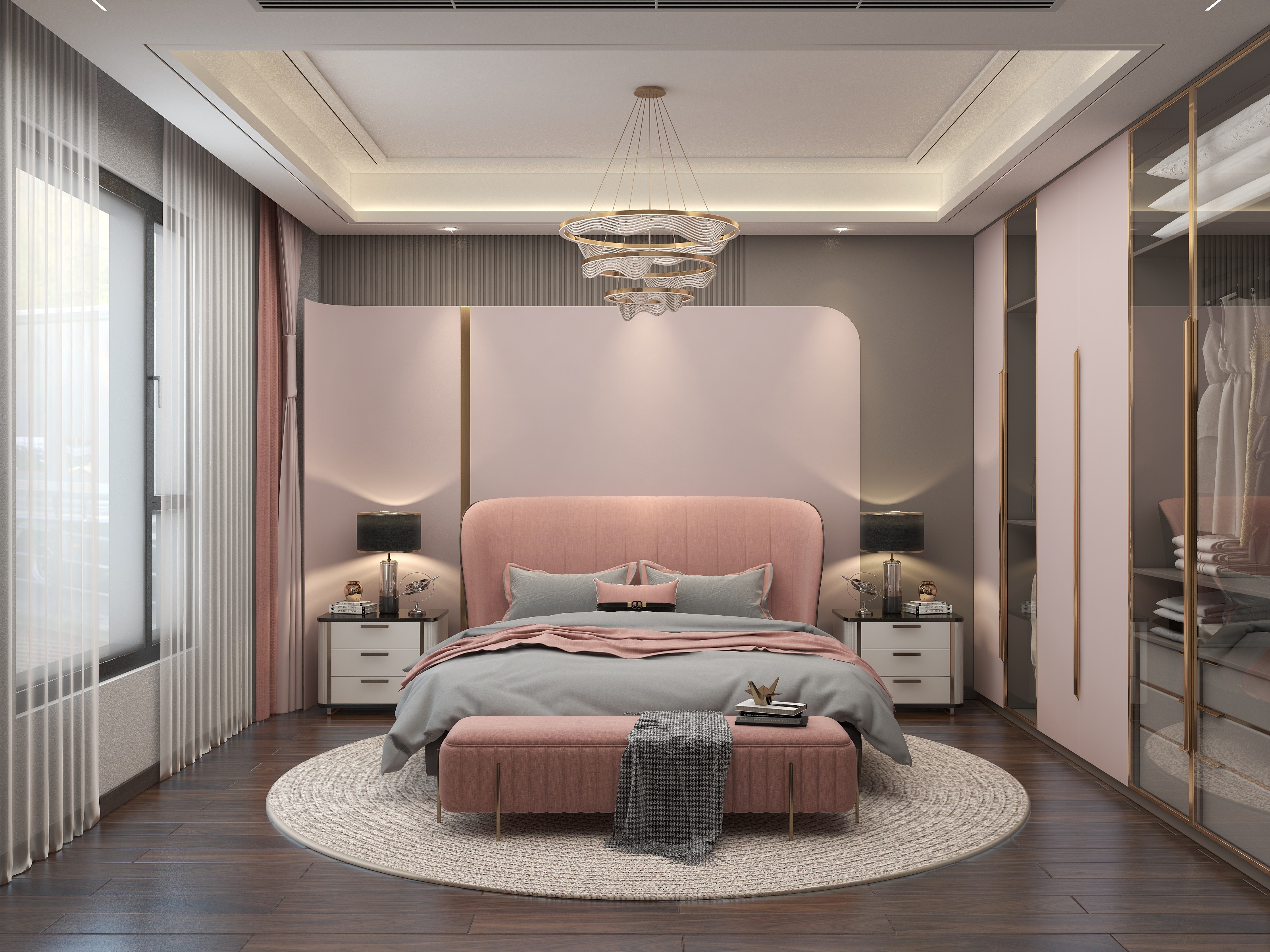 張文强-女儿房-装修设计方案