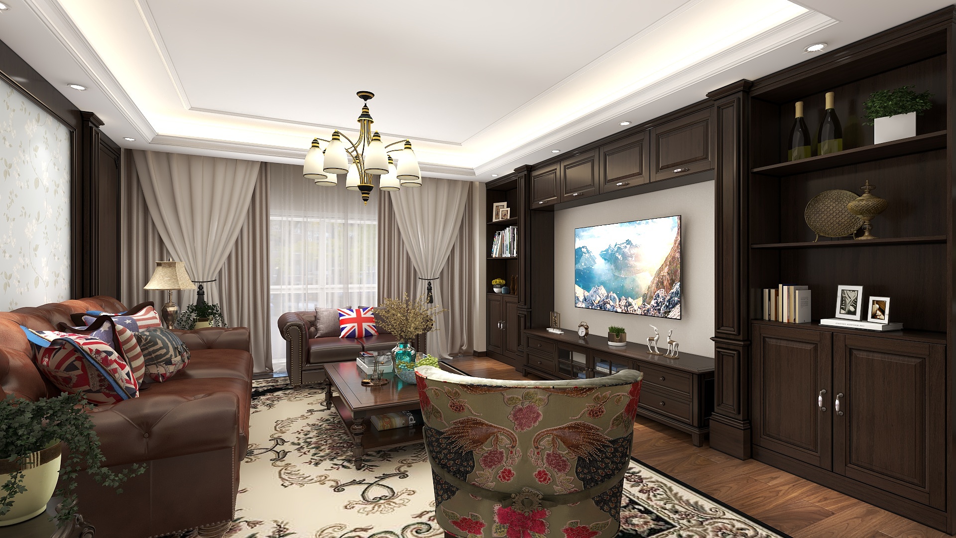 FoggyGhostWTL-2021-美式装修效果图