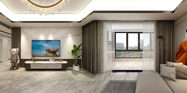 伯乐空间设计-世纪樱花-装修设计方案