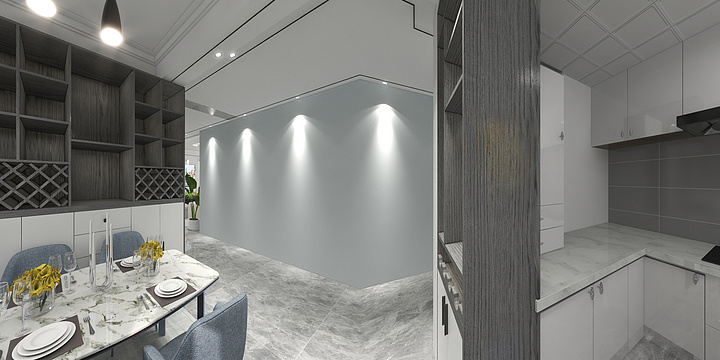 橘柚3322-军安家园-装修设计方案