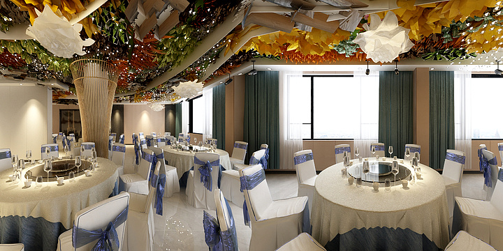 皇室楼-楚乡楼宴会厅-装修设计方案