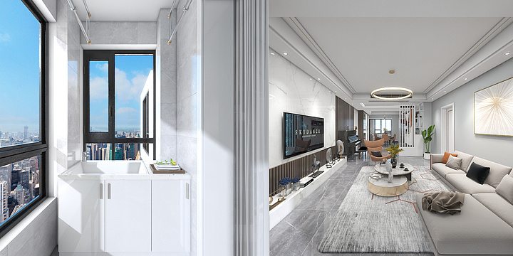 DESGO-亮色系——海珀九龙玉隆-装修设计方案