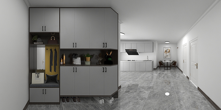 度昂整装全屋定制-未命名户型图-装修设计方案