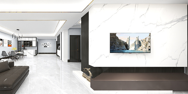 美装空间A-金煦红阳-装修设计方案