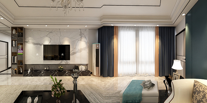 顺利设计nejZ-鸿泰苑1栋1301-装修设计方案