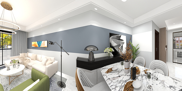 玖零美学设计-永安花苑-装修设计方案