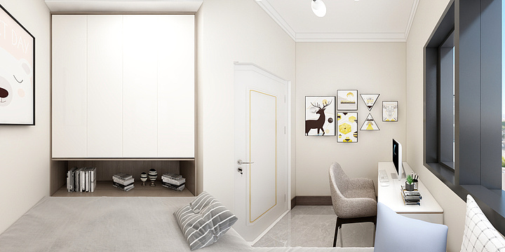 怡然宜居装饰设计工程有限公司-中元御桂园-装修设计方案