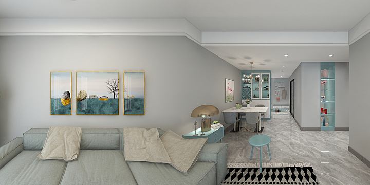 设计师秦思玮-郁洲府-装修设计方案