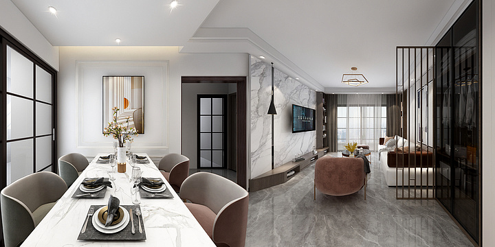 中铠设计丶吴军-会展城A5组团2栋903-装修设计方案