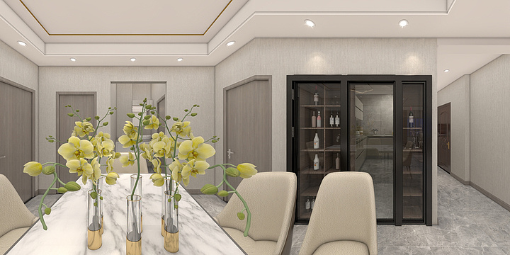 钧旗装饰-恒大洋房-调色初稿-副本-装修设计方案