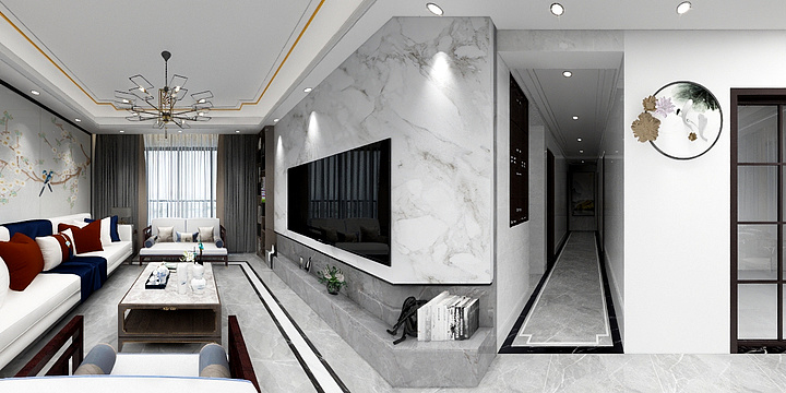 装饰设计王工-天誉湾7-1-1404房高总雅居-装修设计方案