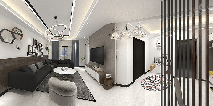 喜轩装饰-滨江碧桂园翡翠江南-装修设计方案