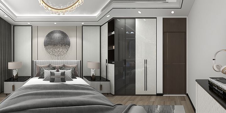 欧恩国际家具苏州有限公司-全家福家园22号702室 胡先生-装修设计方案