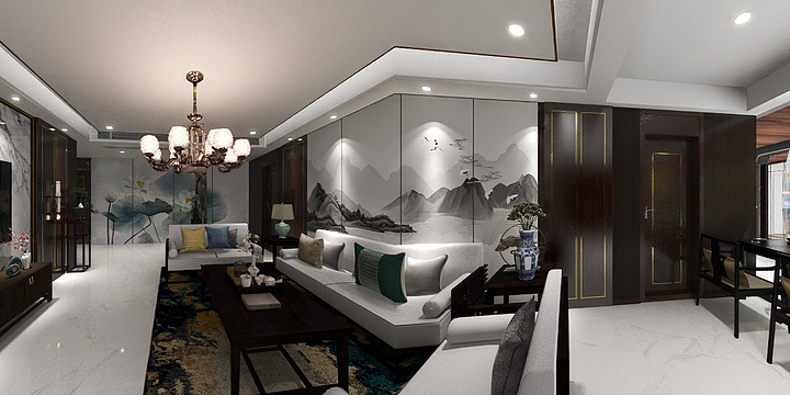 设计师LYQ-熙龙山苑-装修设计方案