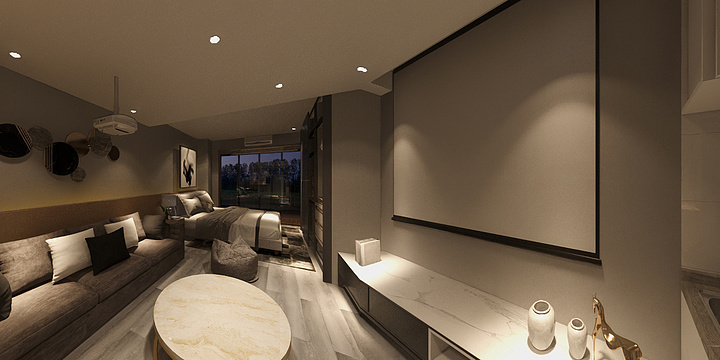 时越全案设计-建模用-装修设计方案