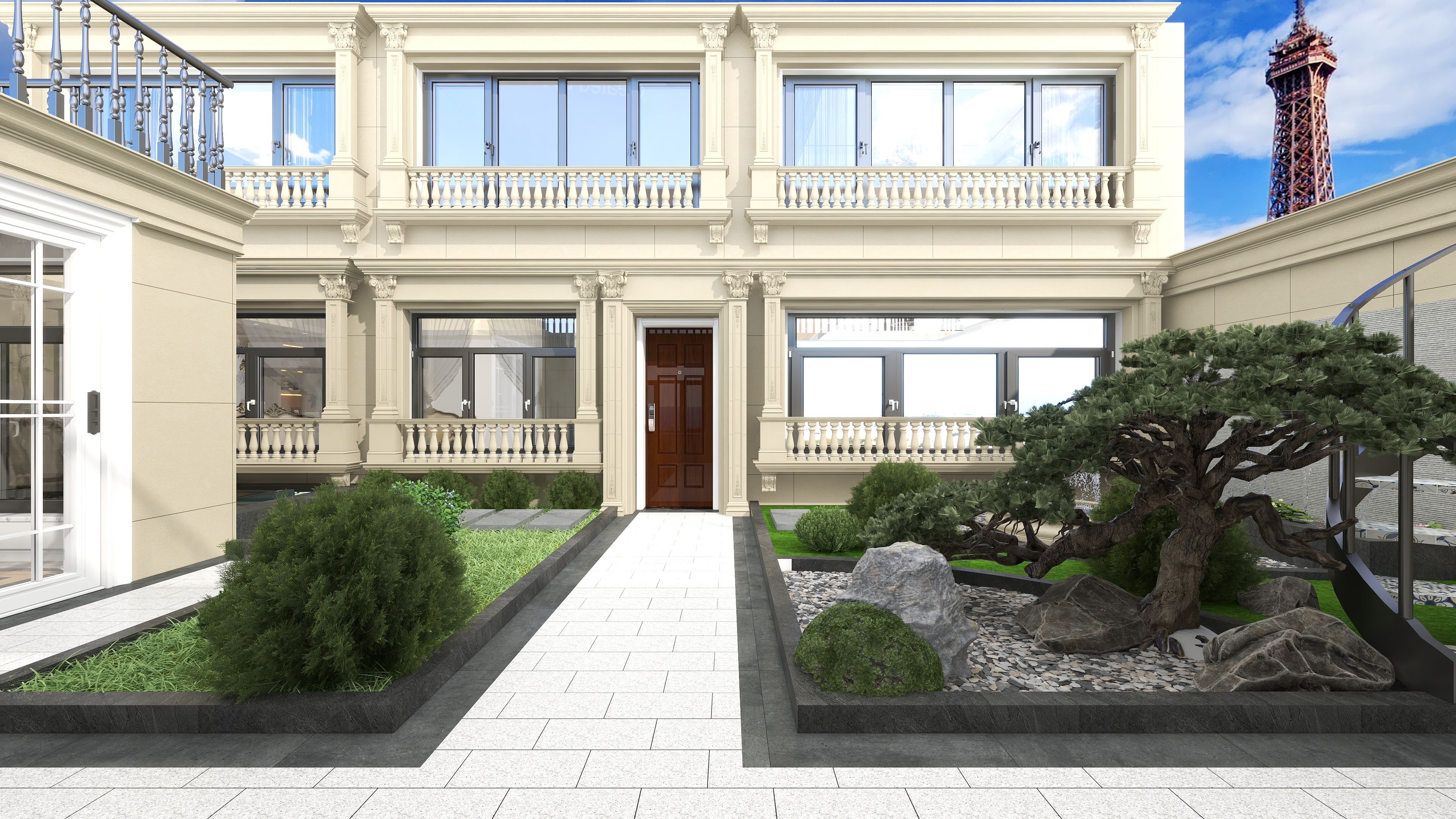 沈阳丶彭晨-欧式外楼体-装修设计方案