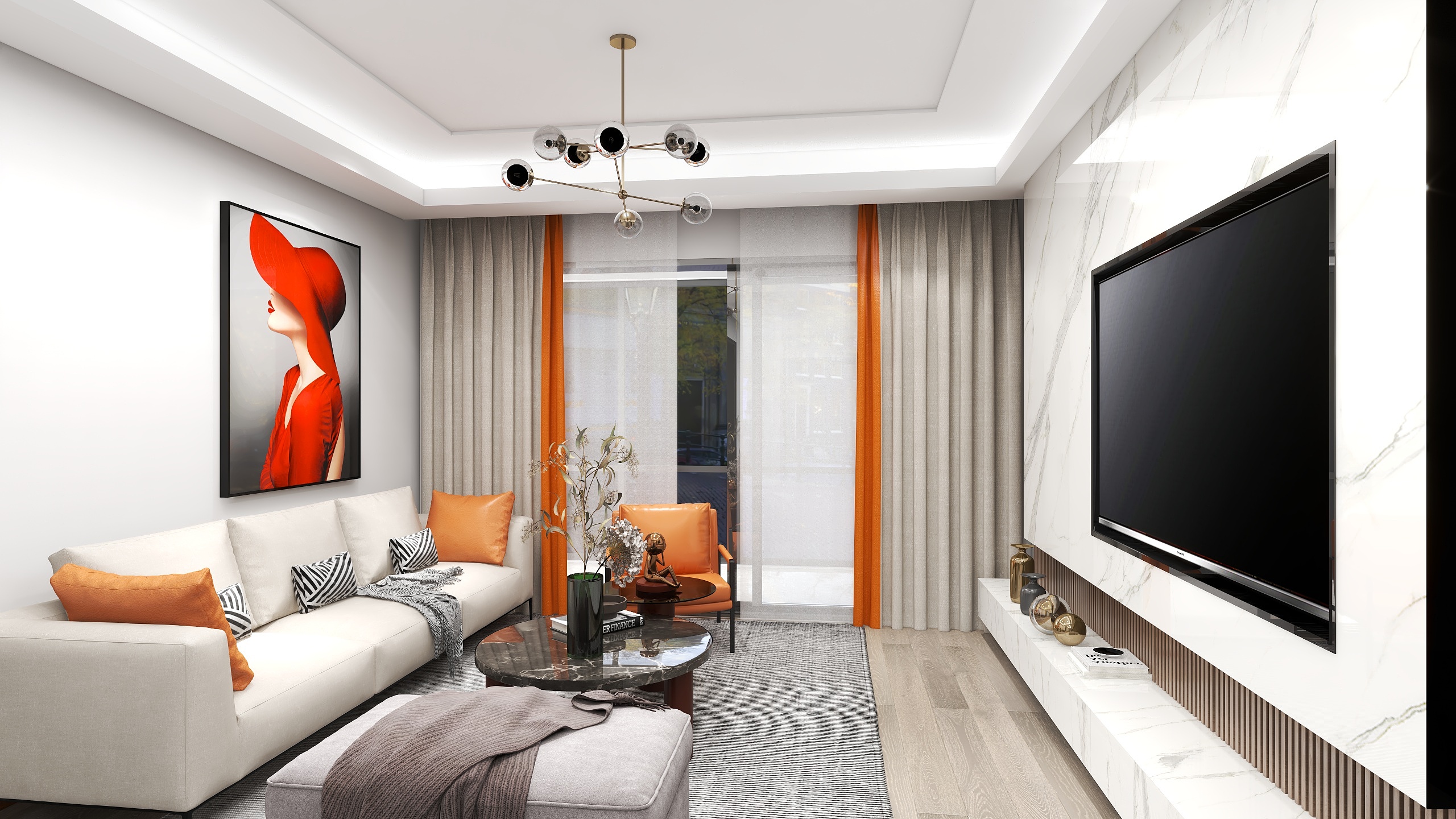 沐彦空间设计-运河泊湾澜庭全部户型方案-装修设计方案