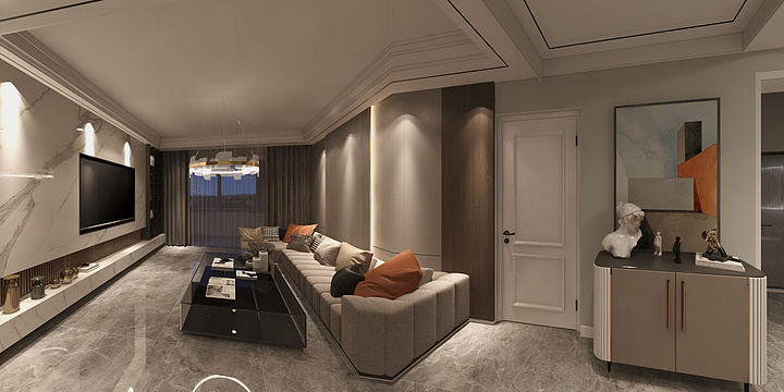 A张晓宇-悦享三居室-装修设计方案