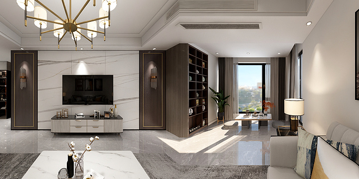 一燕子一-振业泊墅平面-装修设计方案