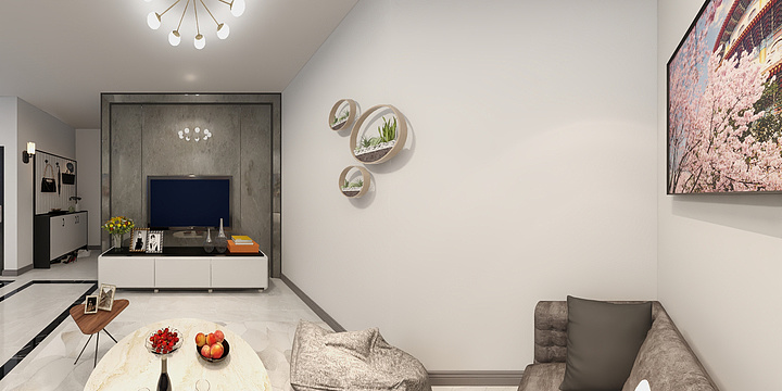 百悦装饰阿杰-新车站正对面庆缘小区304-装修设计方案