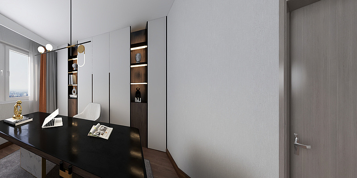 怡家家居-万科蓝山135-902-装修设计方案