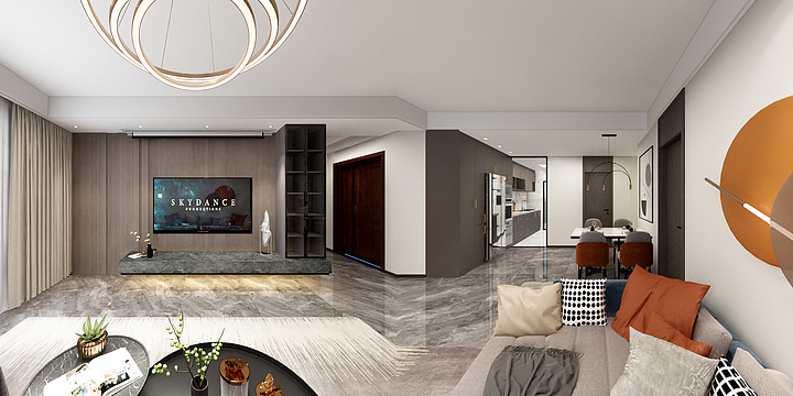 Each_Design-龙府御桂园-装修设计方案