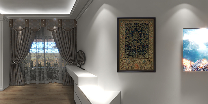 卢首名-安居客户效果图-装修设计方案