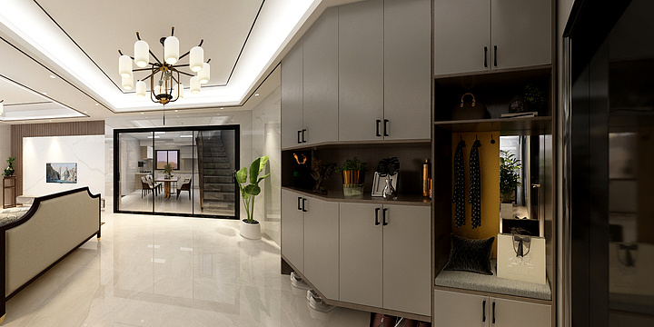 汪先生A-梅河新村A7栋103(2)-装修设计方案