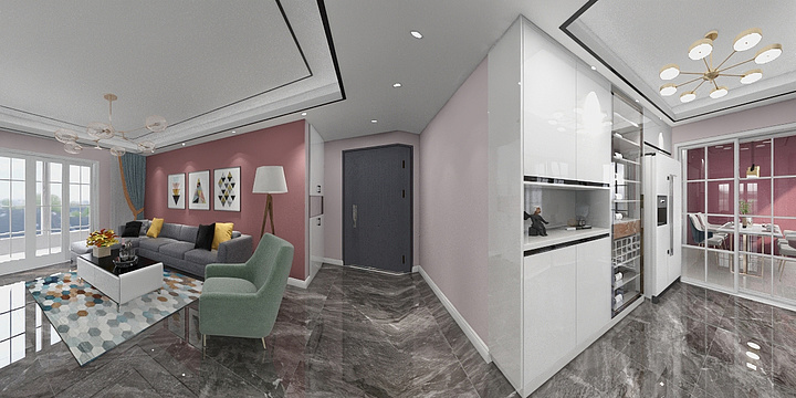 大海深蓝-兴荣郡-装修设计方案