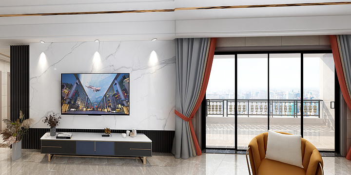 靓家居丨靑杨Design-锦绣山水城-8栋301房-装修设计方案