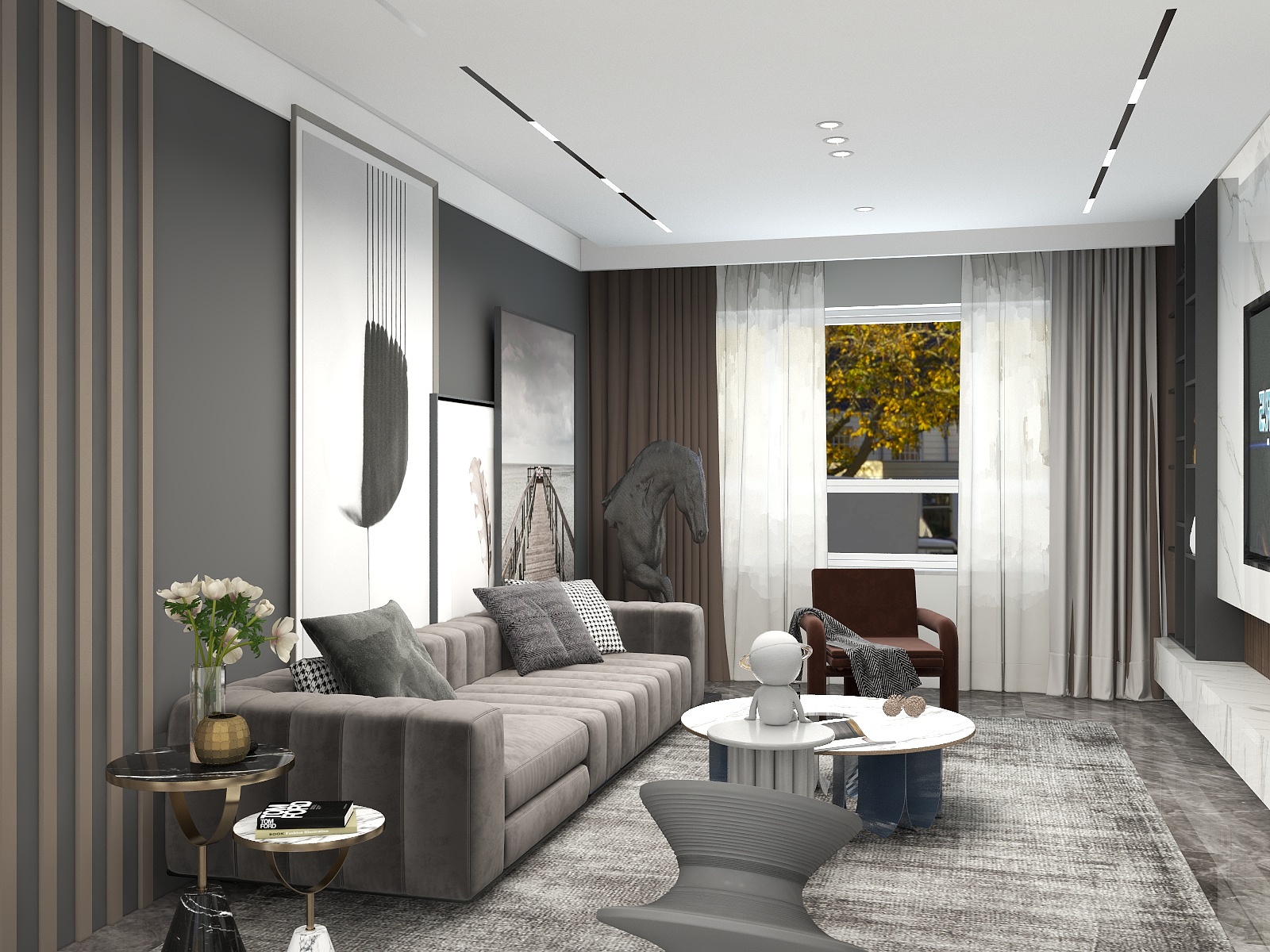 壹个艺术匠人-东河御府.fdwg-装修设计方案