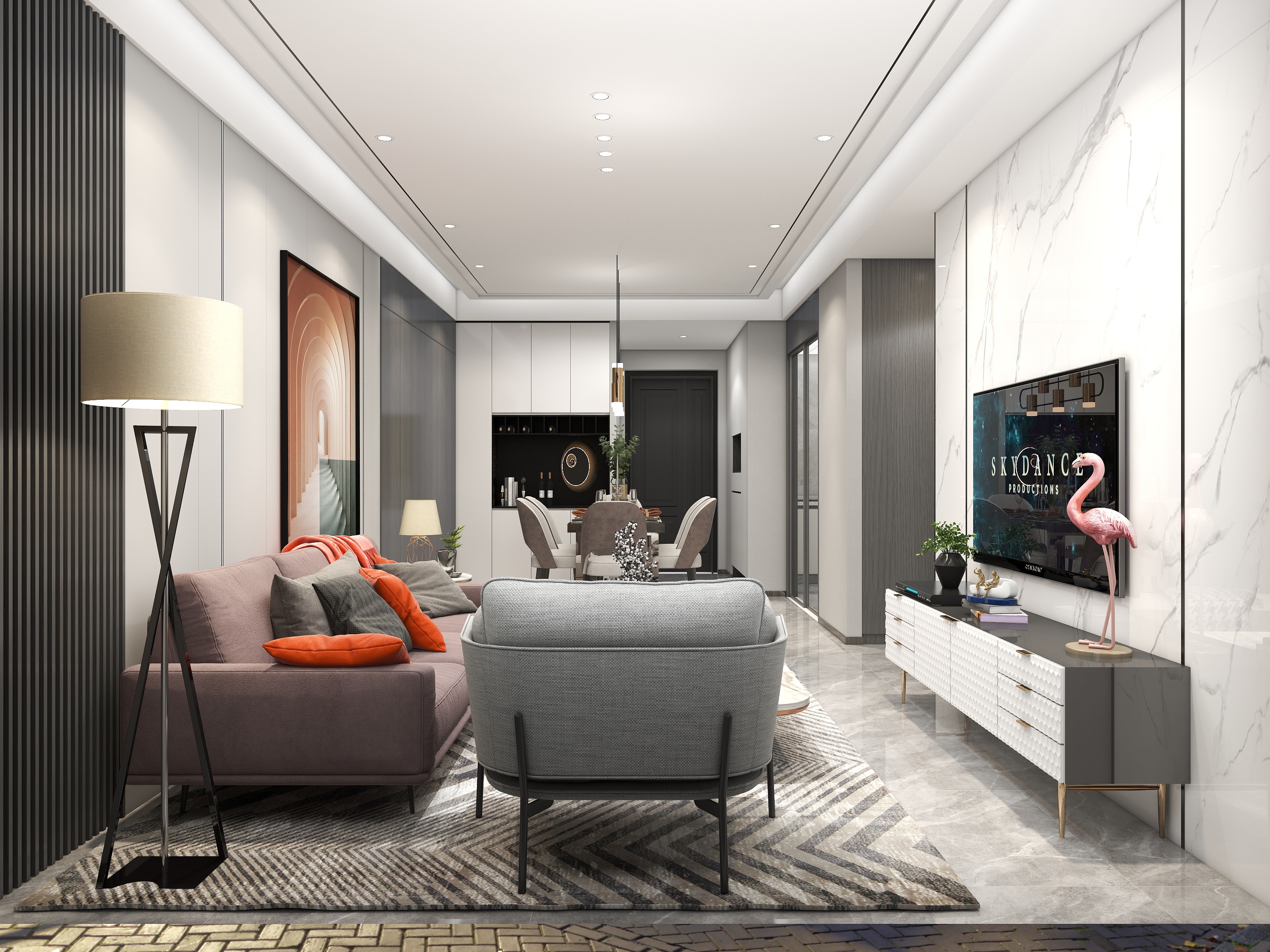 尤超-大家十里桃源现代轻奢-装修设计方案