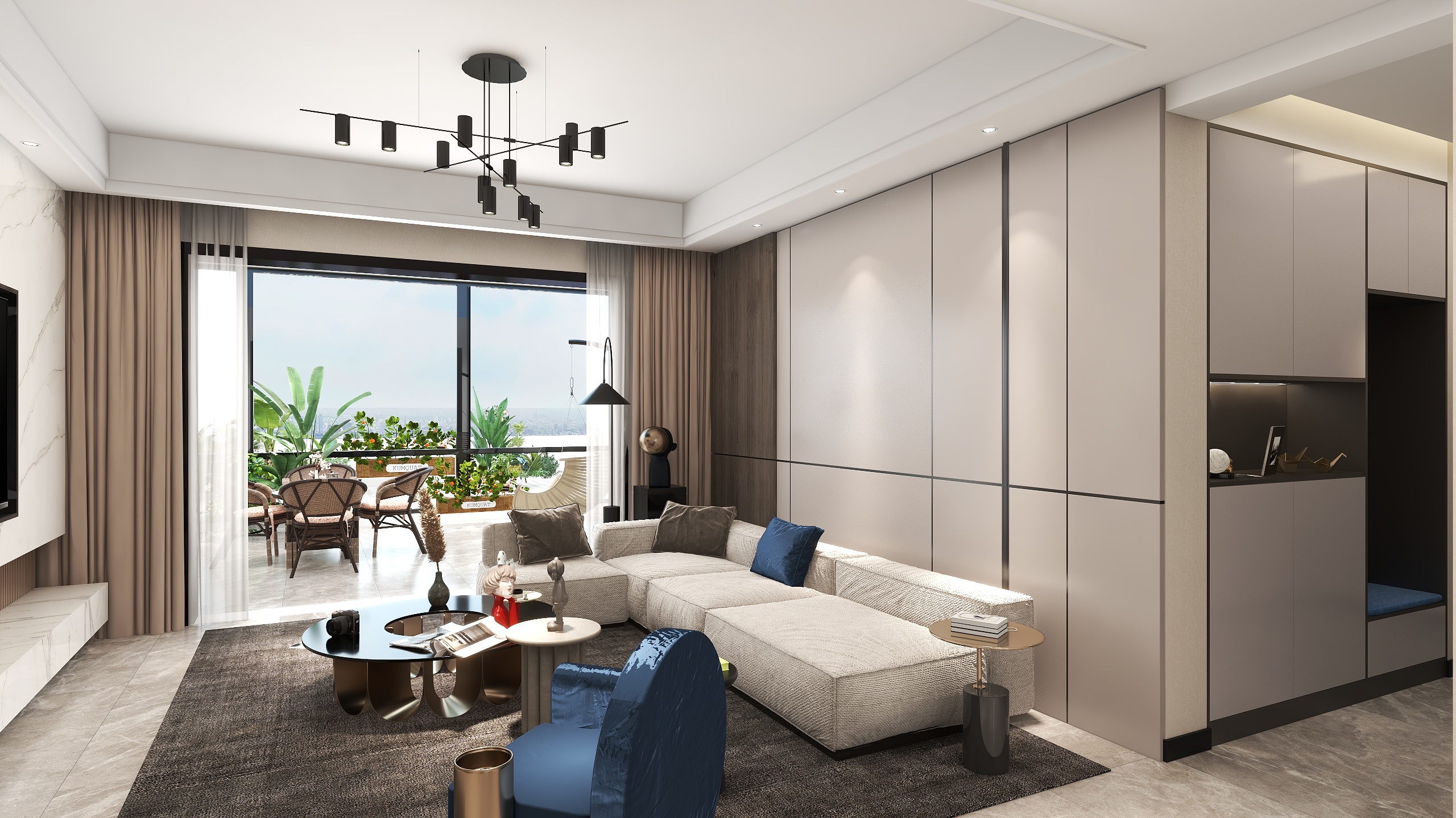 湯老师-空中花园-装修设计方案