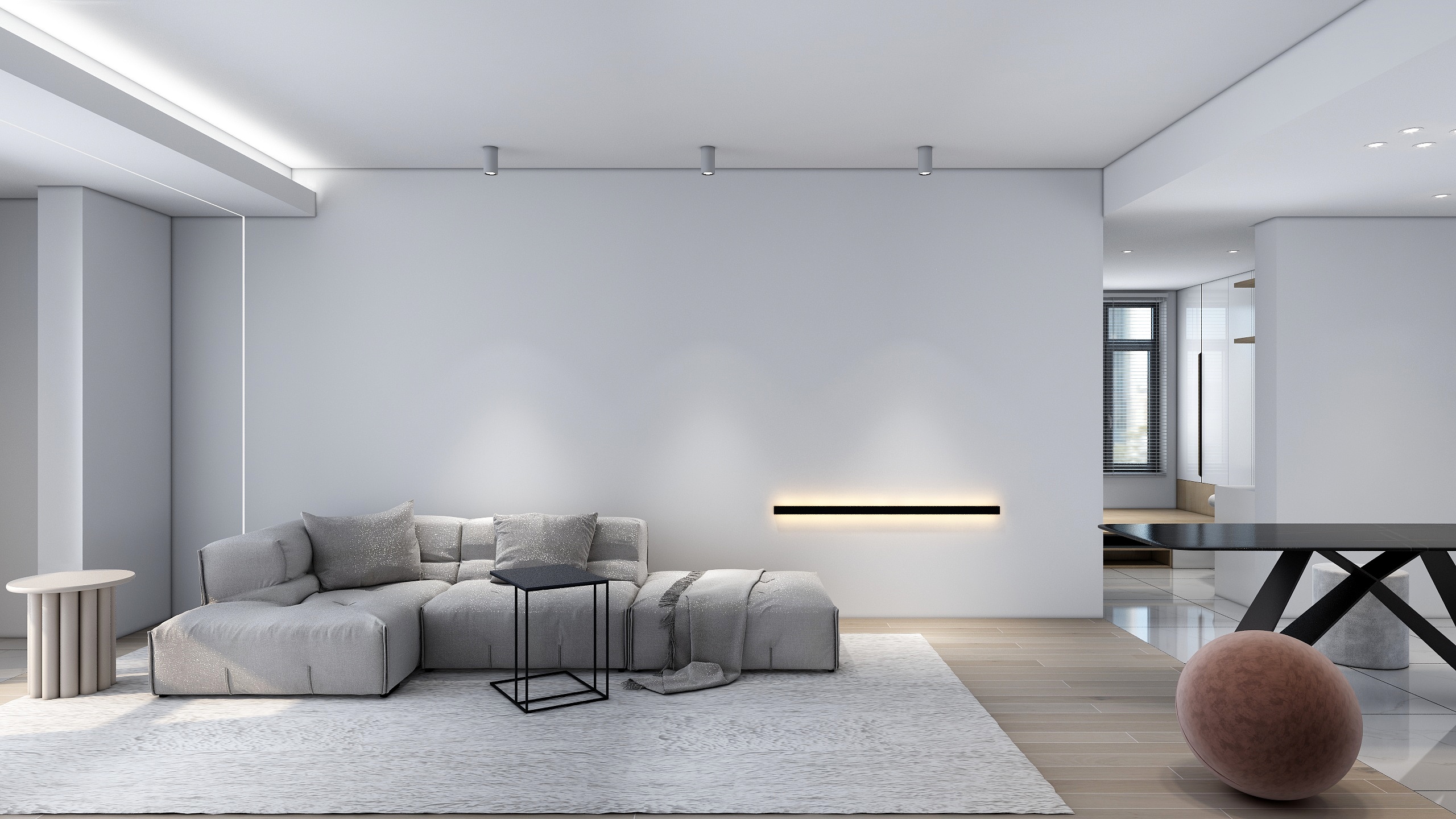 阿宝设计视觉表现-海上海装修效果图