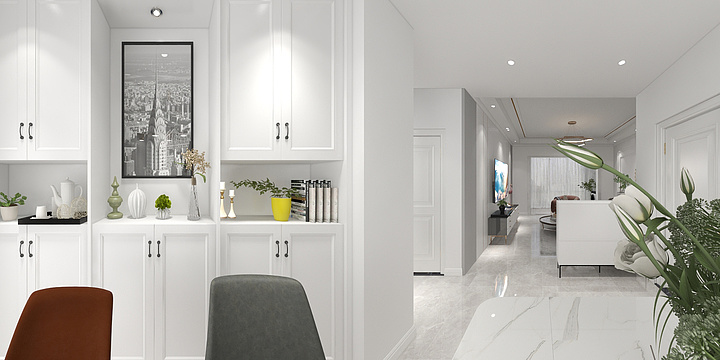 室内设计1314-御龙湾9-1-1501-北欧-装修设计方案