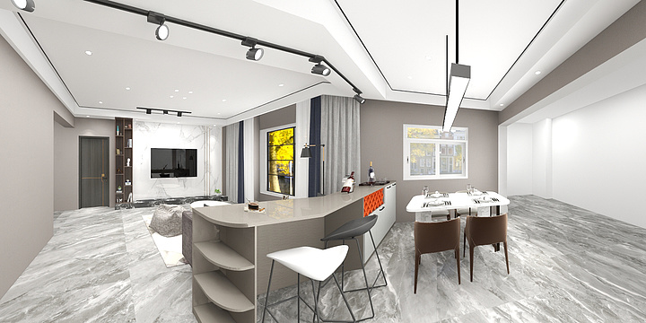 秘制小憨包-龙润园-装修设计方案