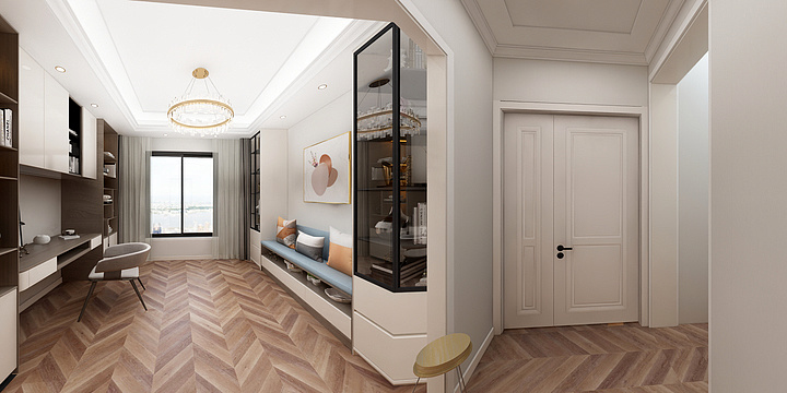 设计师-王淼-海梓府二楼-装修设计方案