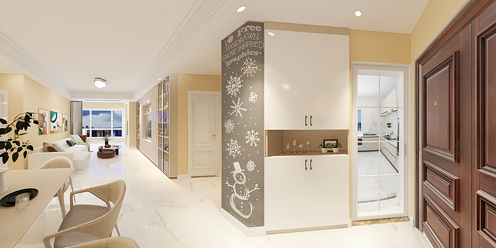 王晶-陈女士雅居-装修设计方案