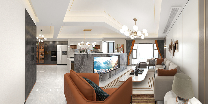 千夜丨设计-开明小区曹女士雅居-装修设计方案