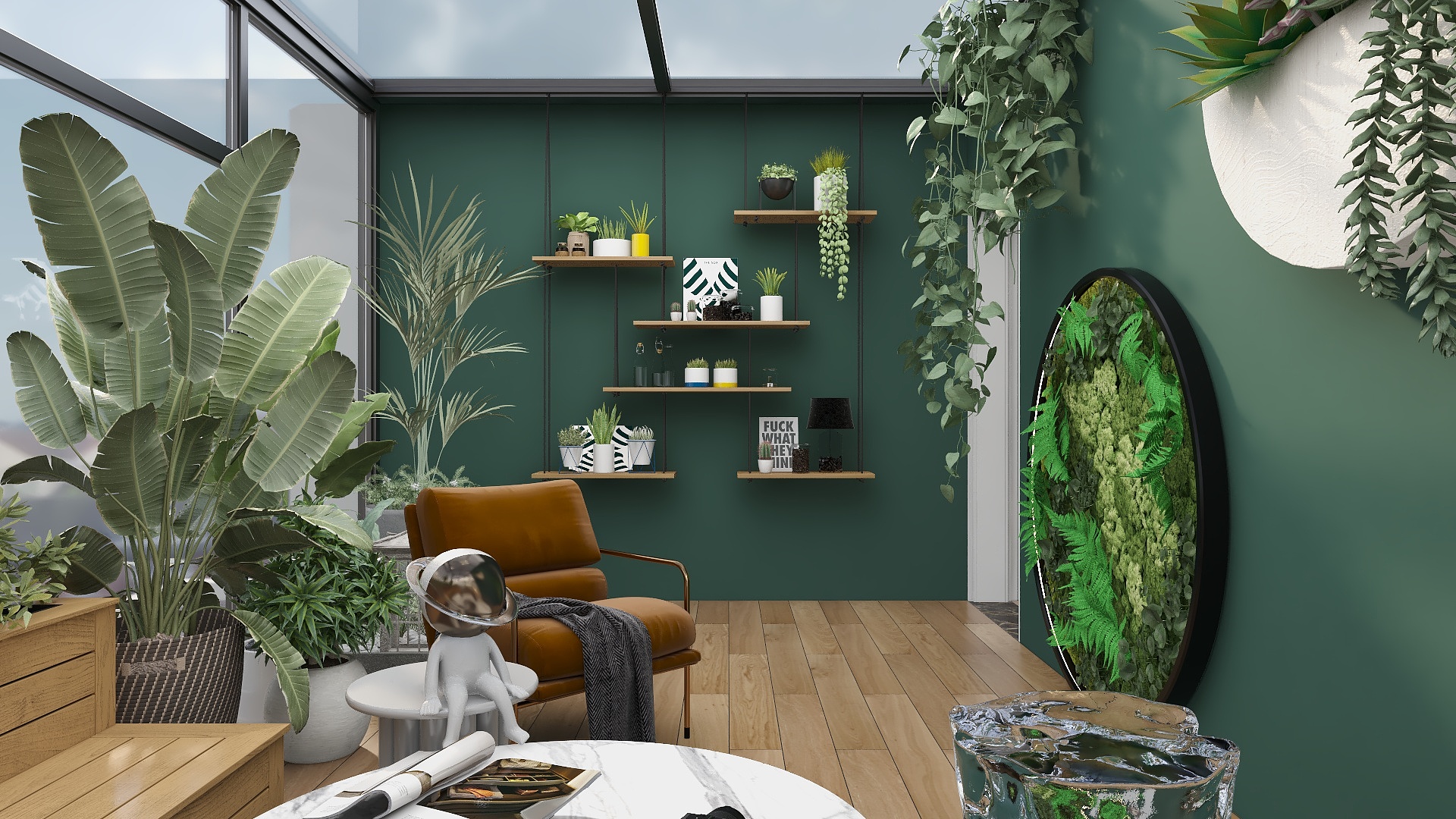 梵染-轻奢-复式别墅装修效果图