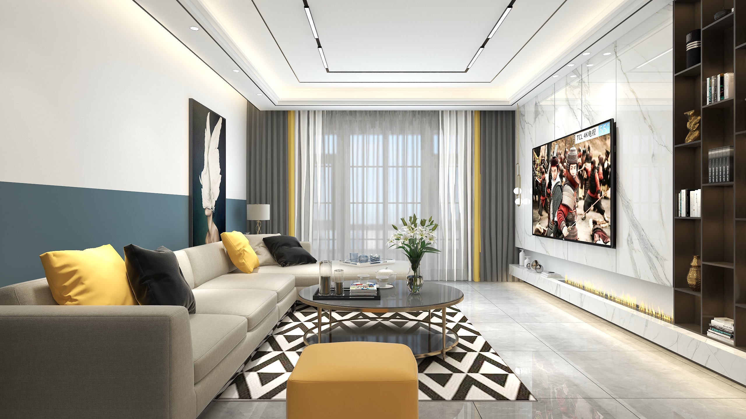 欧阳效梅-盛世名城-装修设计方案