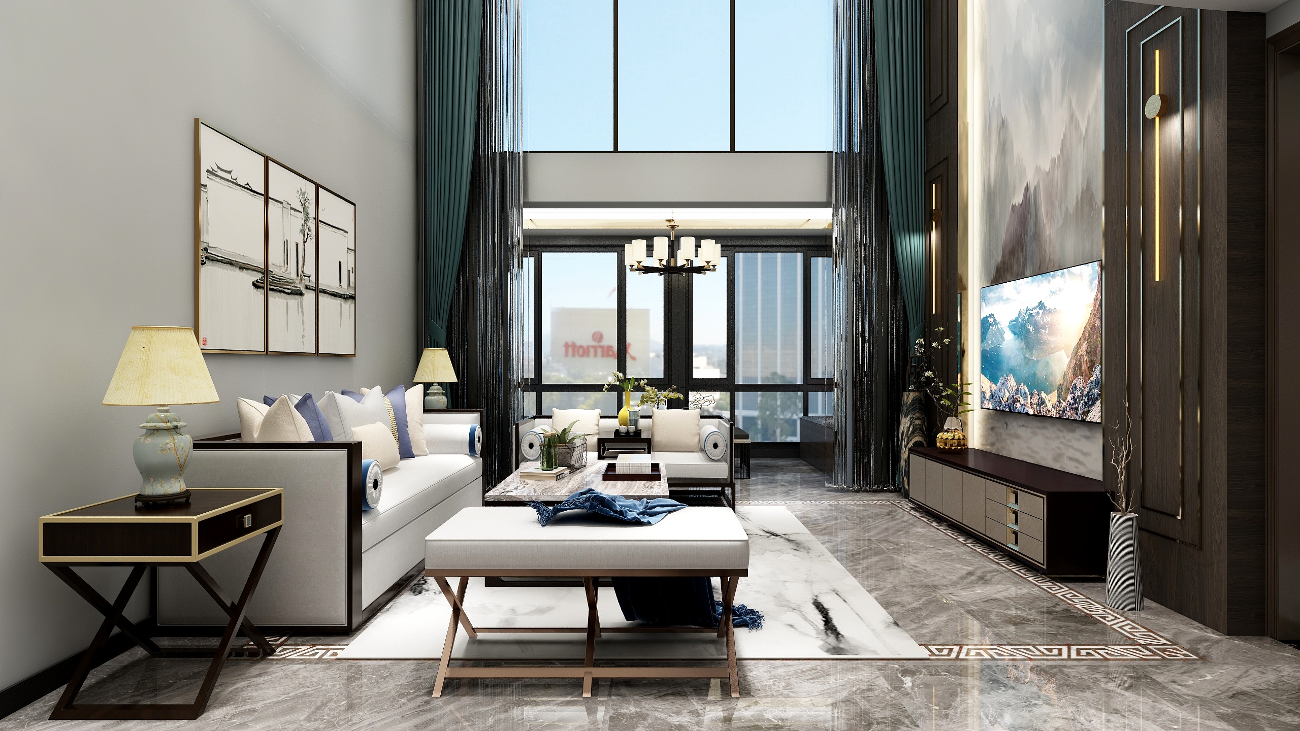 设计-星-领秀瑞城装修效果图