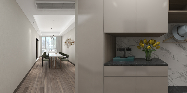 设计个毛A-绿城深蓝10-1703-装修设计方案