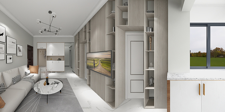 爱吃煎蛋的小孩儿-汝南巷酷家乐-装修设计方案