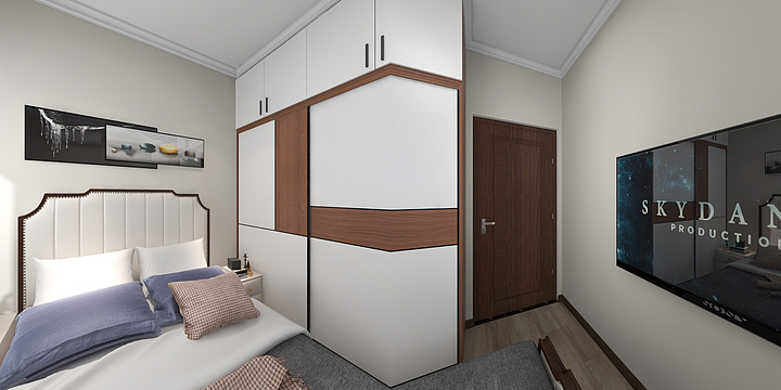 DV茜-伍福花园7栋·李阿姨-装修设计方案