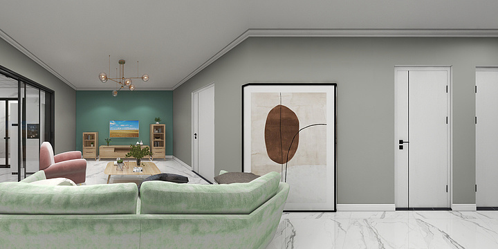 Wei135-恒利花园-装修设计方案