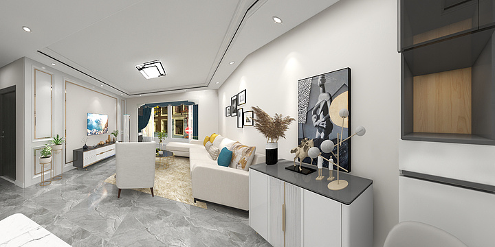 小肥杨杨娟APlV-远发(CAD原始平面图)-装修设计方案