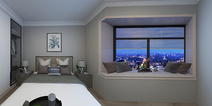 李姜-华阳-枫桥映月二楼-装修设计方案