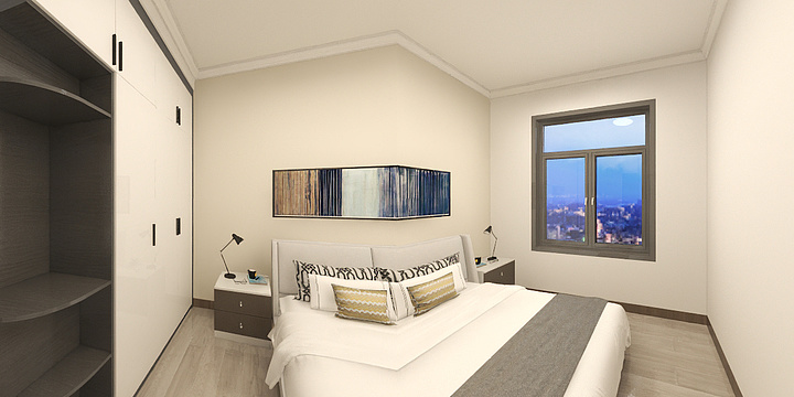 C2024-蓝湾半岛9栋2单元1301【现代风格】-装修设计方案